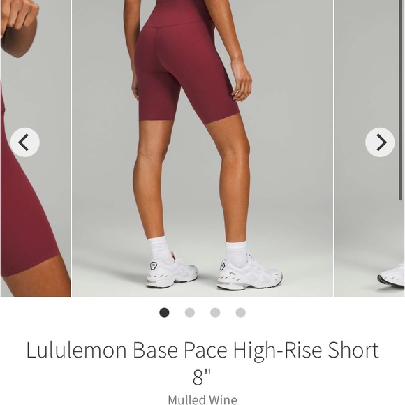 Lululemon Base Pace HR Short 8" - Picture 3 of 4